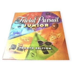 Vintage Trivial Pursuit Junior game 1996 Fourth Edition NEW SEALED RARE 🔥🔥🔥